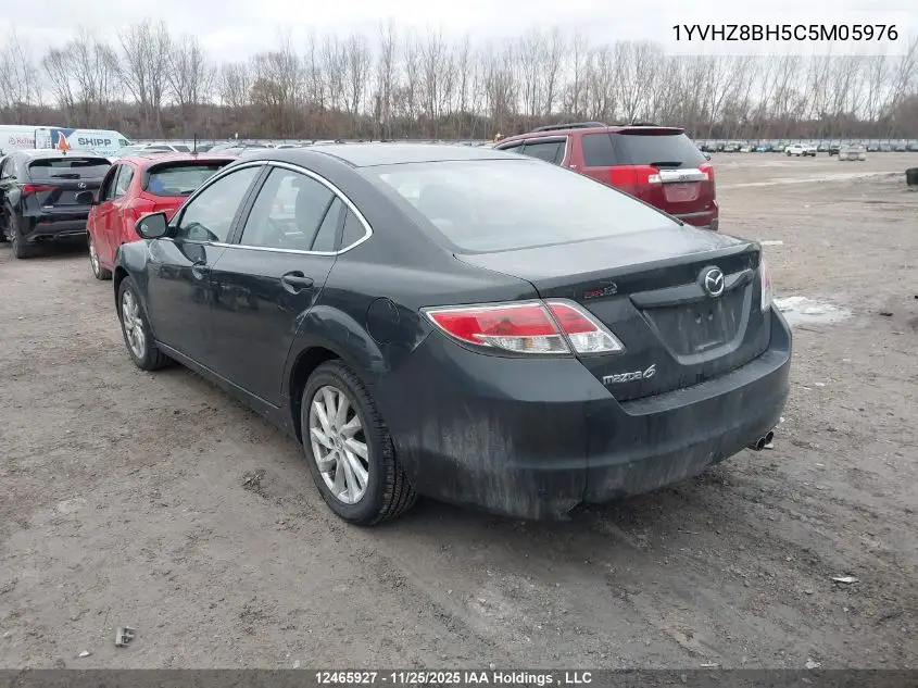 1YVHZ8BH5C5M05976 2012 Mazda 6 I