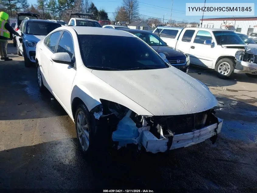 1YVHZ8DH9C5M41845 2012 Mazda Mazda6 I Touring