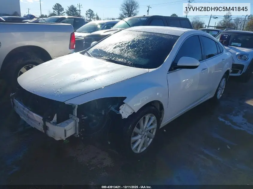 1YVHZ8DH9C5M41845 2012 Mazda Mazda6 I Touring