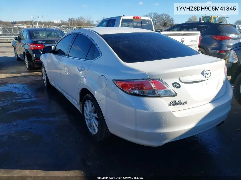 1YVHZ8DH9C5M41845 2012 Mazda Mazda6 I Touring