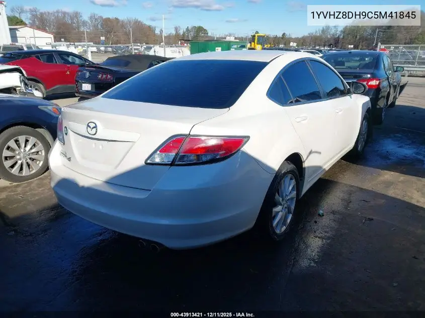 1YVHZ8DH9C5M41845 2012 Mazda Mazda6 I Touring