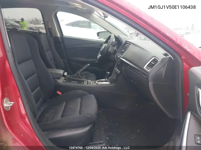 JM1GJ1V50E1106438 2014 Mazda Mazda6 Gs