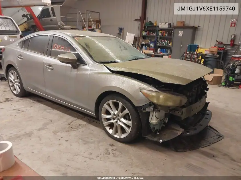 JM1GJ1V6XE1159740 2014 Mazda Mazda6 I Touring