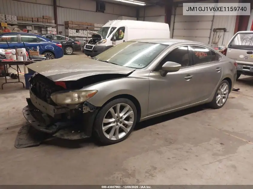 JM1GJ1V6XE1159740 2014 Mazda Mazda6 I Touring
