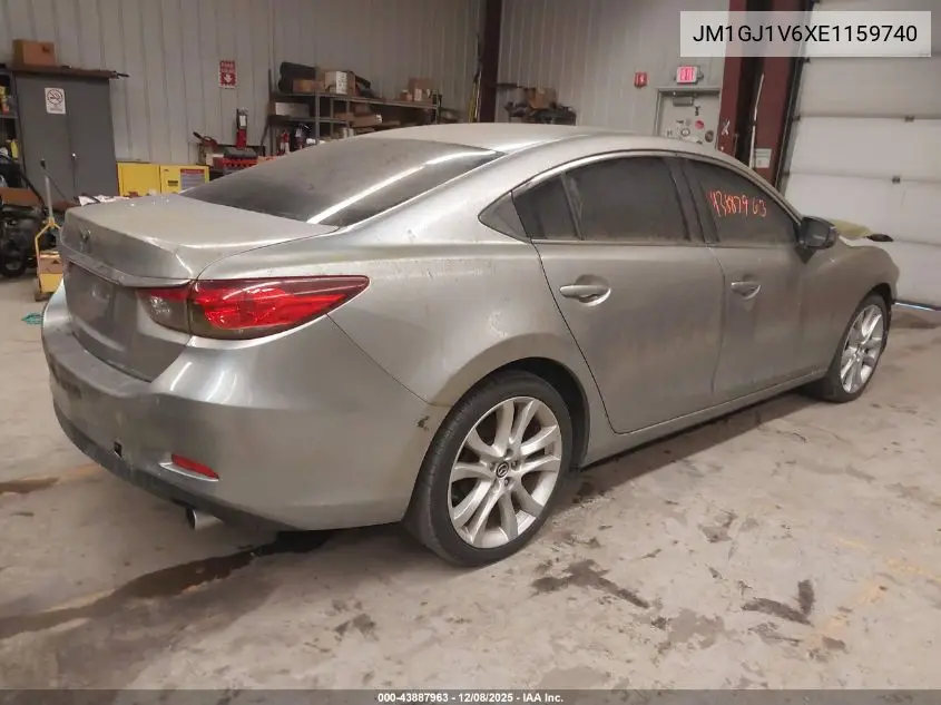 JM1GJ1V6XE1159740 2014 Mazda Mazda6 I Touring