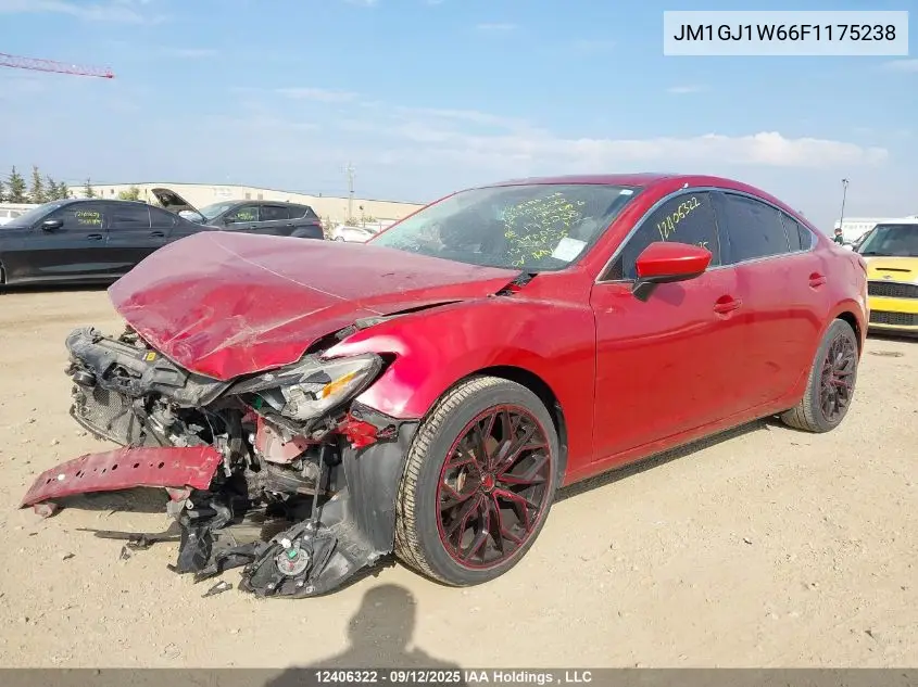 JM1GJ1W66F1175238 2015 Mazda 6 Grand Touring
