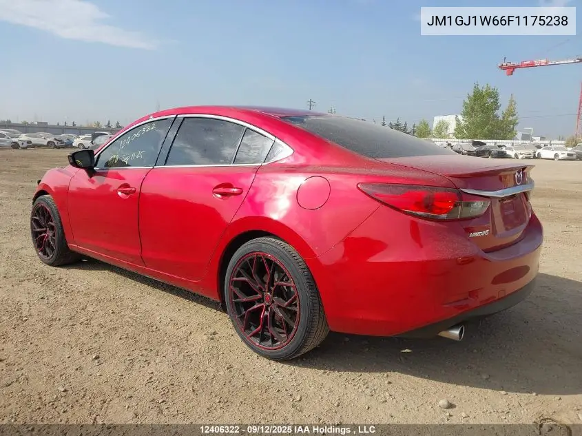 JM1GJ1W66F1175238 2015 Mazda 6 Grand Touring