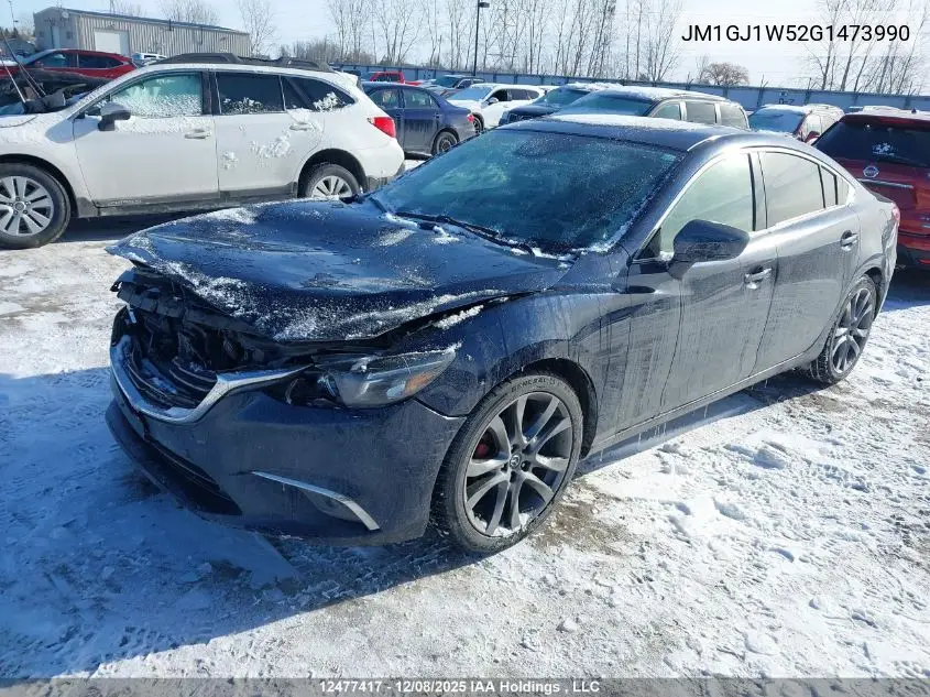 JM1GJ1W52G1473990 2016 Mazda Mazda6 Gt
