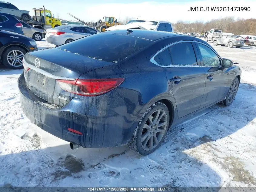 JM1GJ1W52G1473990 2016 Mazda Mazda6 Gt