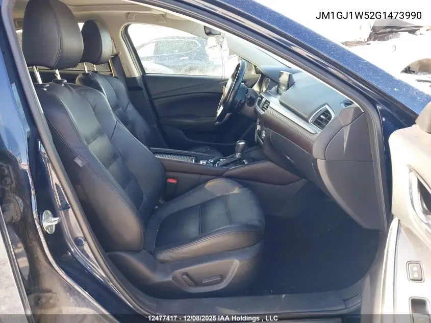 JM1GJ1W52G1473990 2016 Mazda Mazda6 Gt