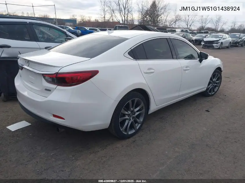 JM1GJ1W51G1438924 2016 Mazda Mazda6 I Grand Touring