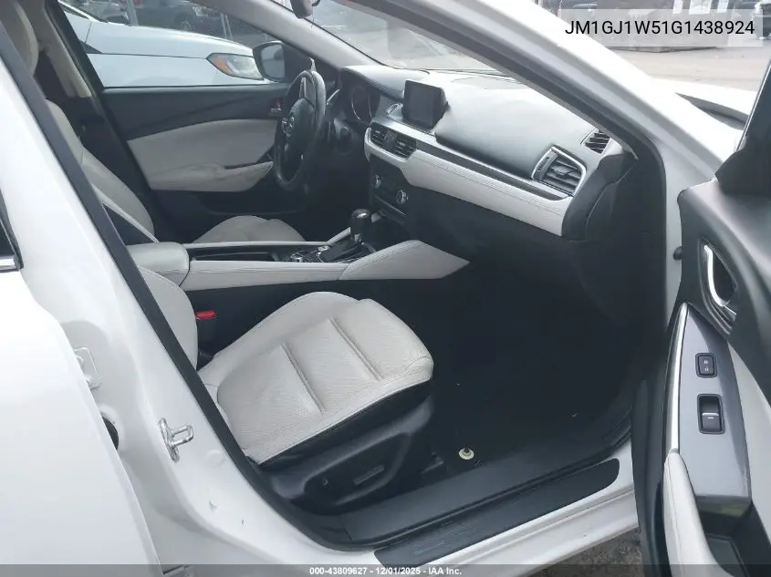 JM1GJ1W51G1438924 2016 Mazda Mazda6 I Grand Touring