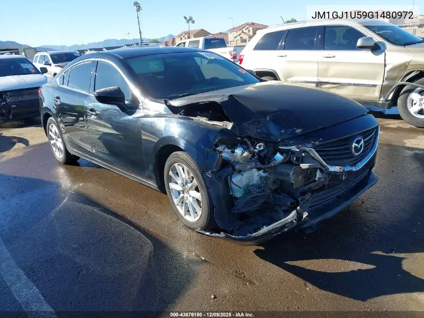 JM1GJ1U59G1480972 2016 Mazda Mazda6 I Sport