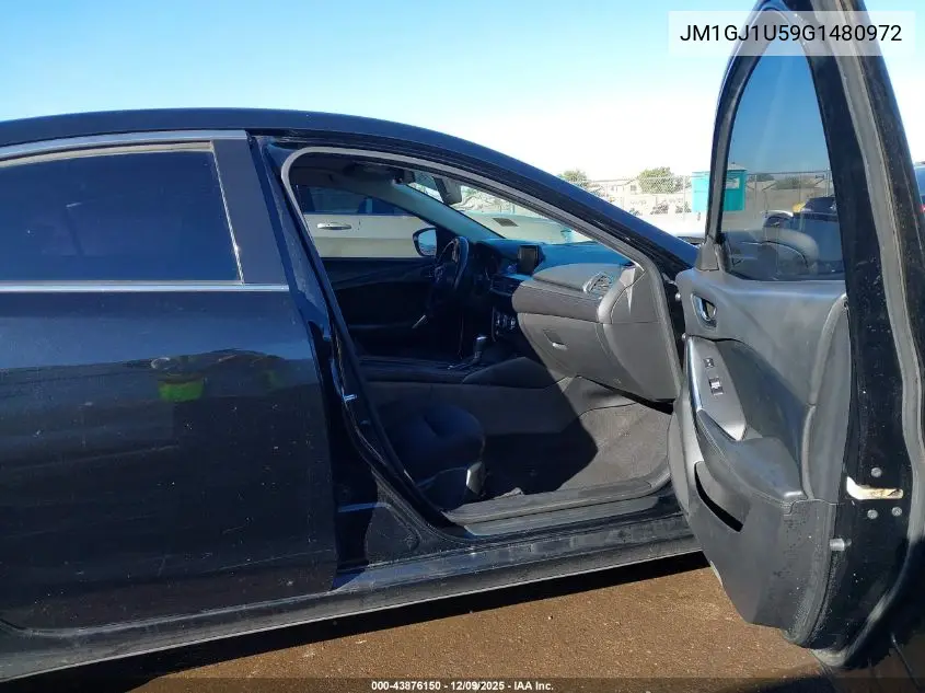 JM1GJ1U59G1480972 2016 Mazda Mazda6 I Sport