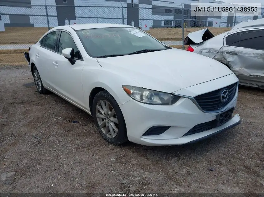 JM1GJ1U58G1438955 2016 Mazda Mazda6 I Sport