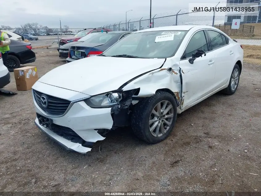 JM1GJ1U58G1438955 2016 Mazda Mazda6 I Sport