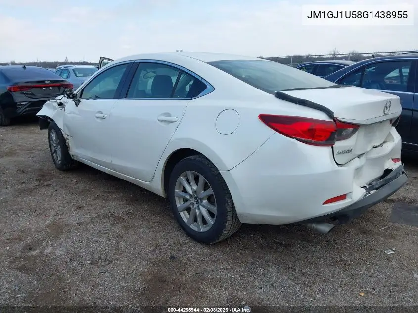 JM1GJ1U58G1438955 2016 Mazda Mazda6 I Sport