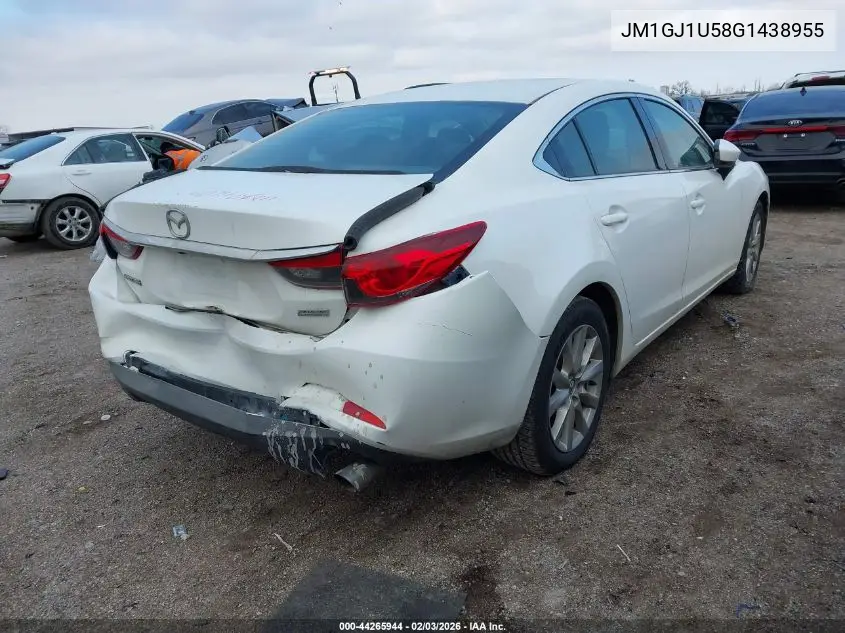 JM1GJ1U58G1438955 2016 Mazda Mazda6 I Sport