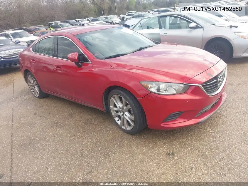 JM1GJ1V5XG1452550 2016 Mazda Mazda6 I Touring