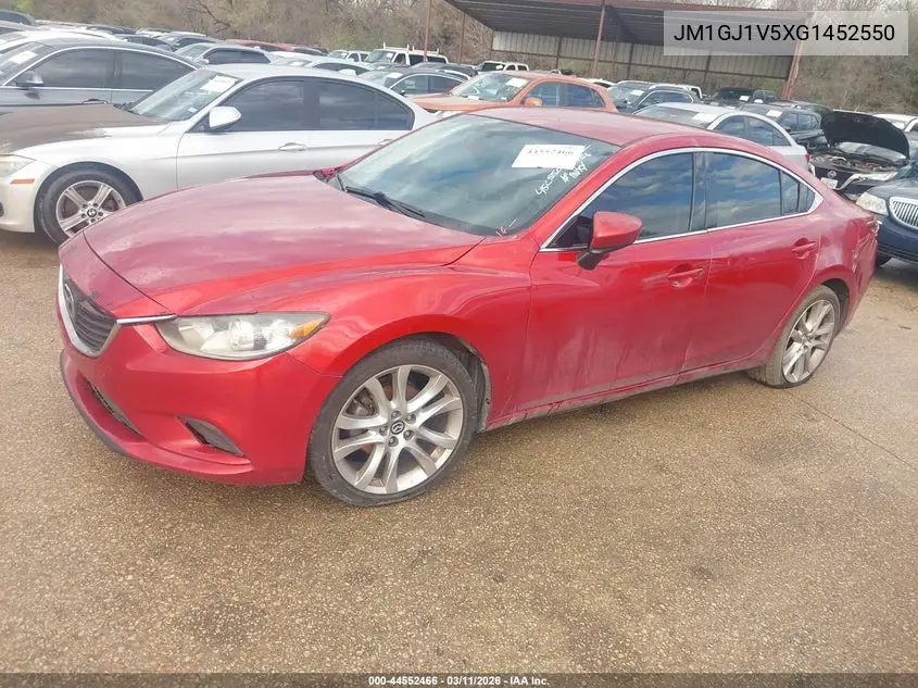 JM1GJ1V5XG1452550 2016 Mazda Mazda6 I Touring