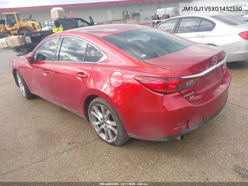 JM1GJ1V5XG1452550 2016 Mazda Mazda6 I Touring