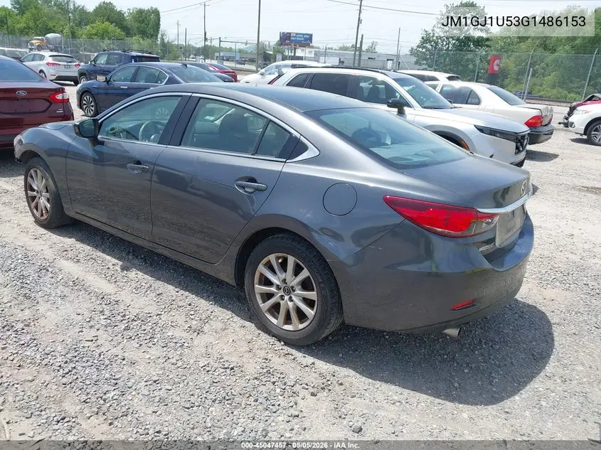 JM1GJ1U53G1486153 2016 Mazda Mazda6