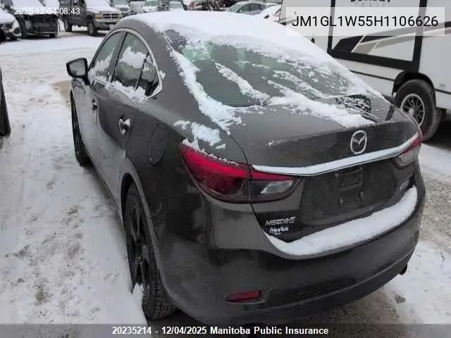 JM1GL1W55H1106626 2017 Mazda 6 Mazda Gt