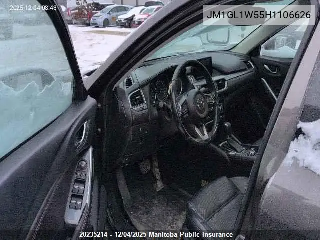 JM1GL1W55H1106626 2017 Mazda 6 Mazda Gt