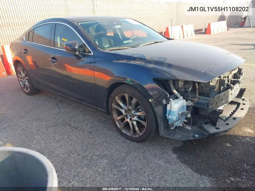 JM1GL1V55H1108202 2017 Mazda Mazda6 Touring