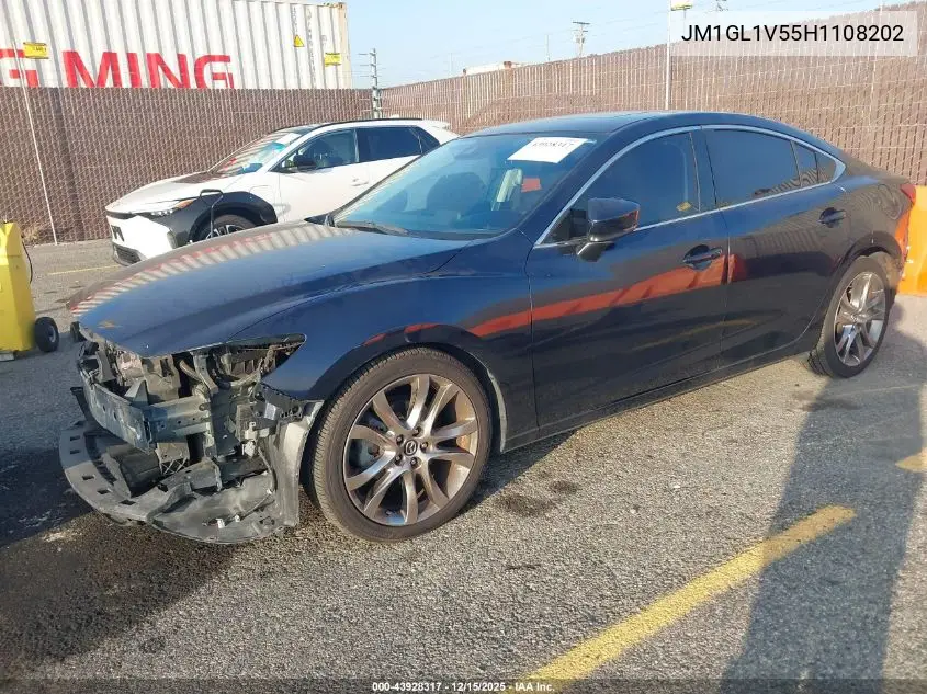 JM1GL1V55H1108202 2017 Mazda Mazda6 Touring