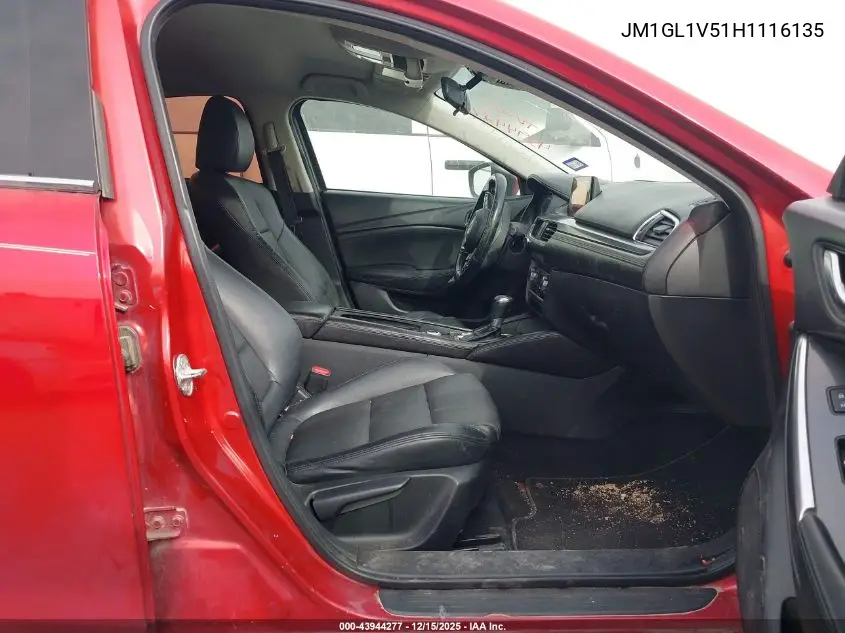 JM1GL1V51H1116135 2017 Mazda Mazda6 Touring