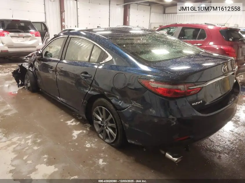 JM1GL1UM7M1612558 2021 Mazda Mazda6 Sport