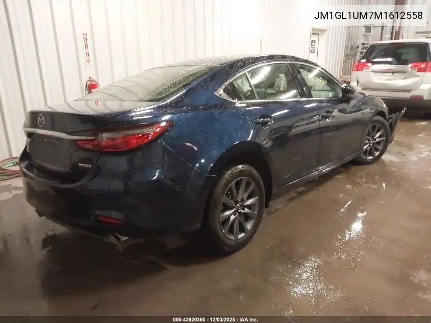 JM1GL1UM7M1612558 2021 Mazda Mazda6 Sport