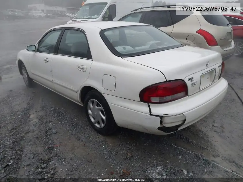 1YVGF22C6W5705147 1998 Mazda 626 Dx/Lx