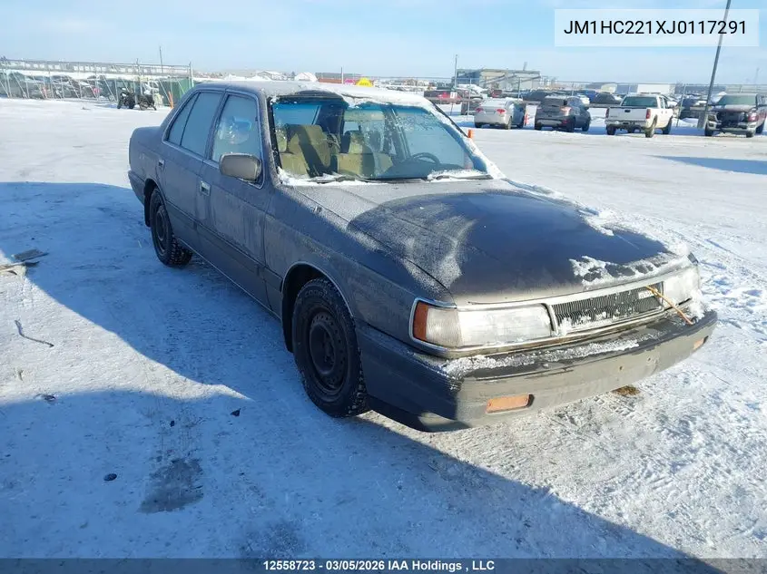 1988 Mazda 929 VIN: JM1HC221XJ0117291 Lot: 12558723
