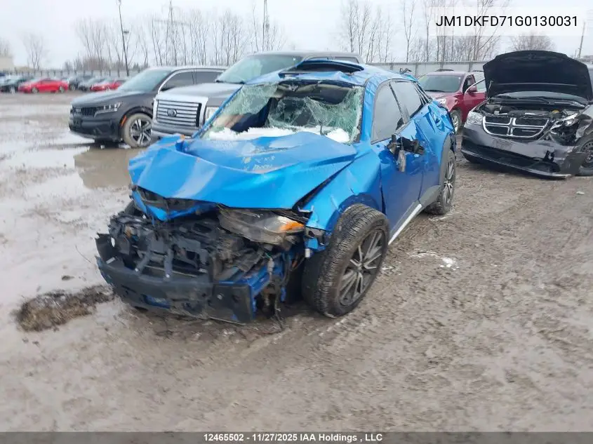 JM1DKFD71G0130031 2016 Mazda Cx-3 Grand Touring