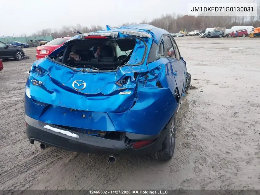 JM1DKFD71G0130031 2016 Mazda Cx-3 Grand Touring