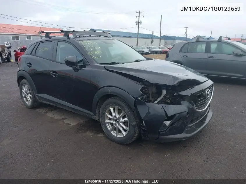 JM1DKDC71G0129659 2016 Mazda Cx-3 Gs
