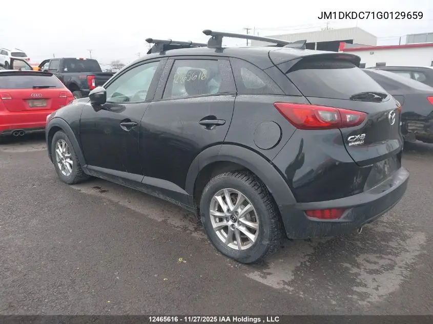 JM1DKDC71G0129659 2016 Mazda Cx-3 Gs
