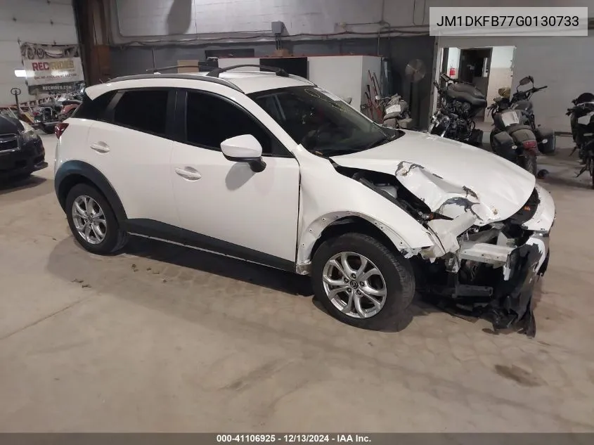 2016 Mazda Cx-3 Sport VIN: JM1DKFB77G0130733 Lot: 41106925