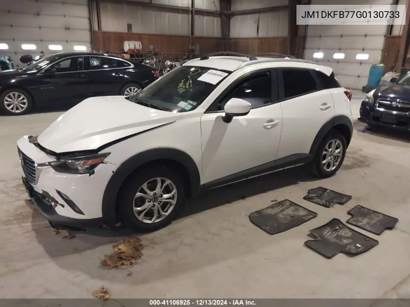 2016 Mazda Cx-3 Sport VIN: JM1DKFB77G0130733 Lot: 41106925