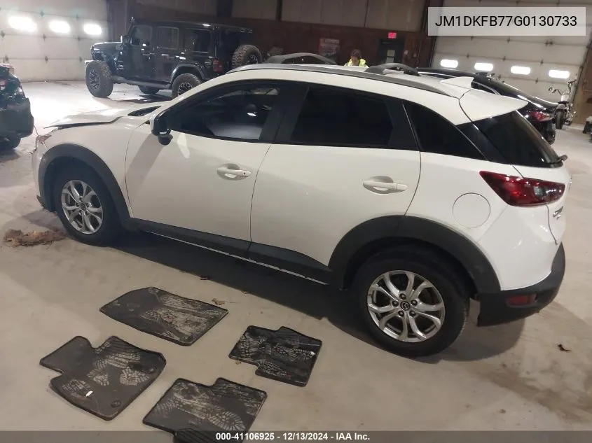 2016 Mazda Cx-3 Sport VIN: JM1DKFB77G0130733 Lot: 41106925