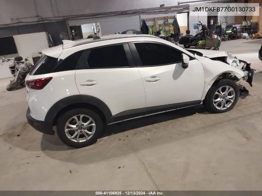 2016 Mazda Cx-3 Sport VIN: JM1DKFB77G0130733 Lot: 41106925