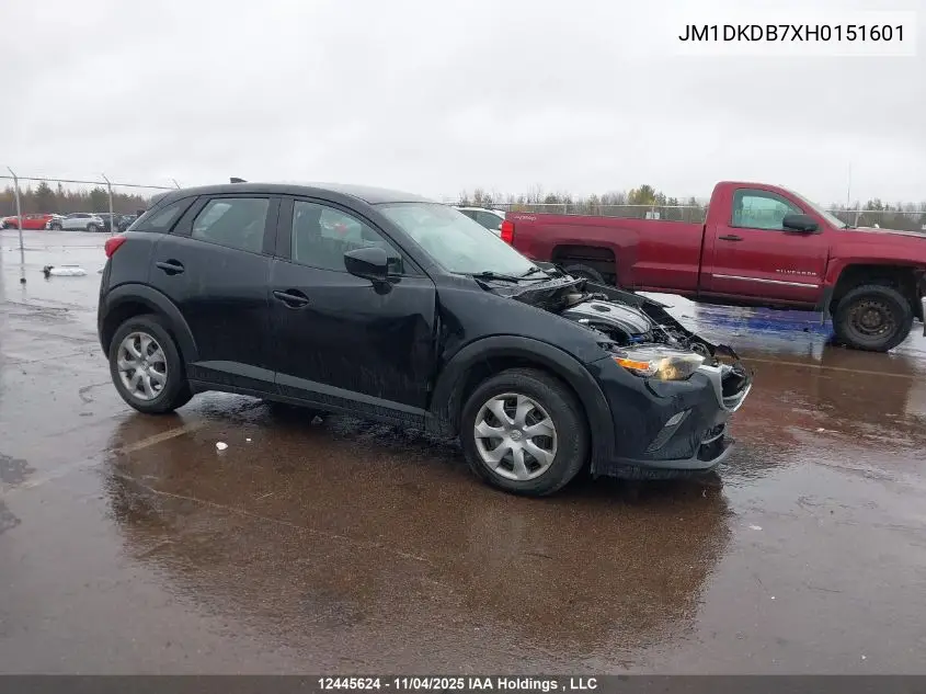 JM1DKDB7XH0151601 2017 Mazda Cx-3 Gx