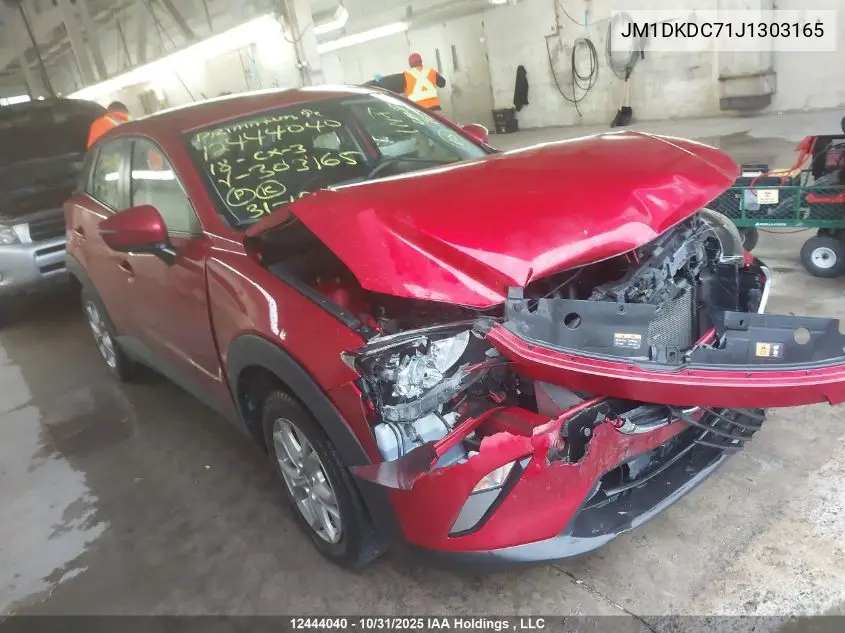 JM1DKDC71J1303165 2018 Mazda Cx-3 Gs