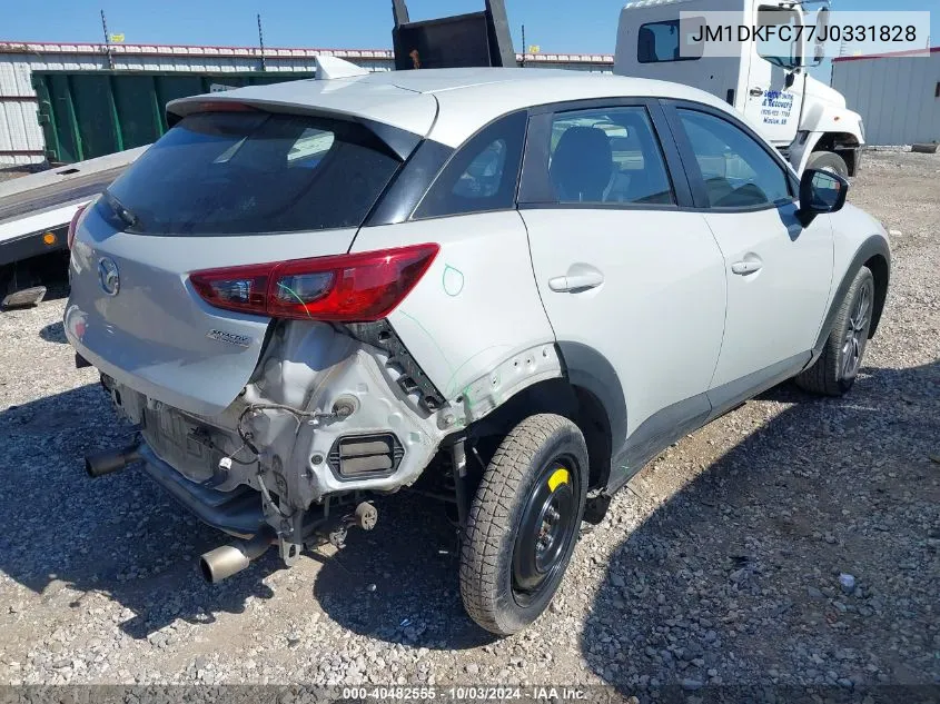 JM1DKFC77J0331828 2018 Mazda Cx-3 Touring