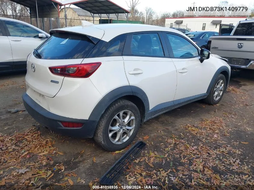 2019 Mazda Cx-3 Sport VIN: JM1DKDB73K1409779 Lot: 41018935