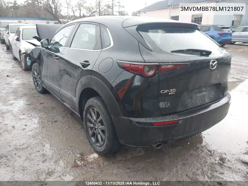 3MVDMBB78LM121807 2020 Mazda Cx-30 Gx