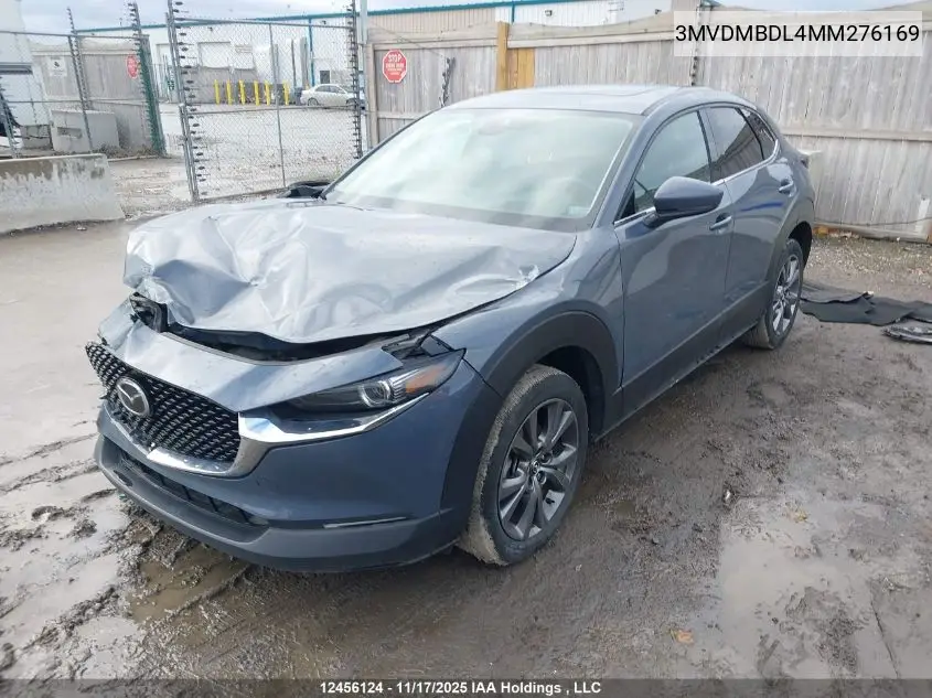 3MVDMBDL4MM276169 2021 Mazda Cx-30 Gt