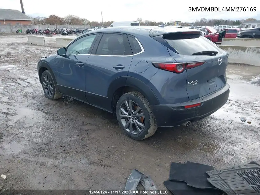 3MVDMBDL4MM276169 2021 Mazda Cx-30 Gt